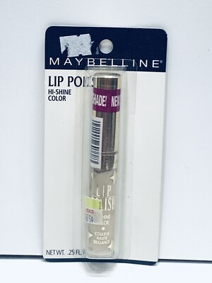 Maybelline Lip Polish Hi-Shine Color Barely There .25oz *Vintage Discontinued*
