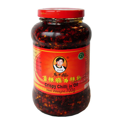 LGM 670g Crispy Chilli in Oil Lao Gan Ma Röstzwiebeln in Chiliöl DAUERTIEFPREIS