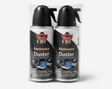 Falcon Dust-Off Disposable Air Duster DPSJB-12 3.5oz Cleaner Pack of 2