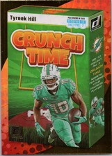 Tyreek Hill 2023 Panini Donruss Crunch Time SP #CT-14 Dolphins