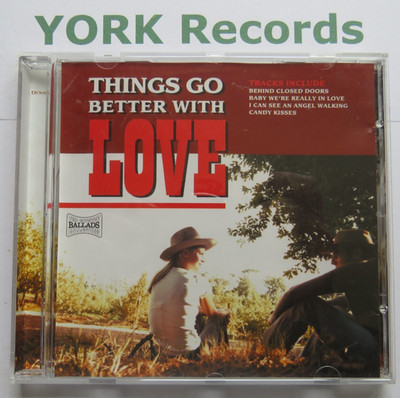 THINGS GO BETTER WITH LOVE - Various - Excellent Condition CD Album Dynamic