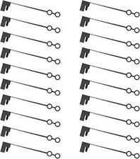 SAE Connector Waterproof Cover Cap, 2-Pin Plug Replacement Weather Cap 20 Piece