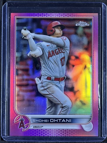 2022 Topps Chrome #1 Shohei Ohtani Pink Refractor