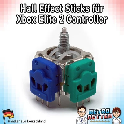 RETRORETTER Hall Effect Sticks Elite Series 2 Controller Xbox Analog One XS Drift Fix