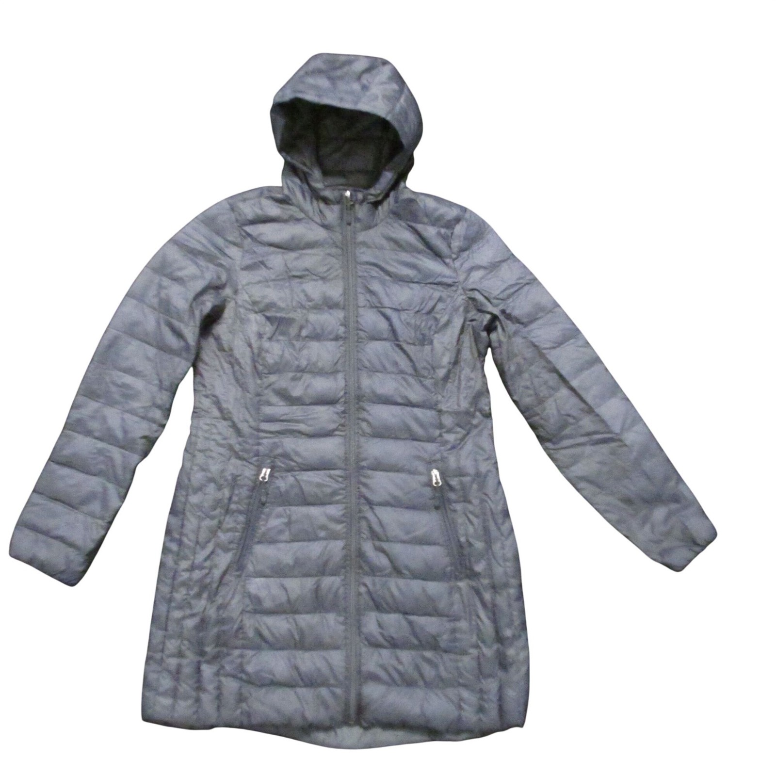 AVENTURE Womens Packable Down Gray Silver Coat Sz… - image 3