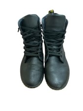 Dr. Martens Shoreditch Boots Womens 9 Black Leather Combat Lace Up Ankle