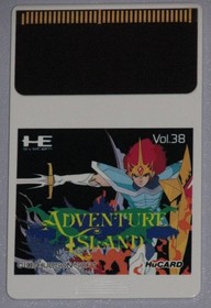 Adventure Island Dragons Curse PC Engine HuCARD Hudson Soft Japan Import Tested