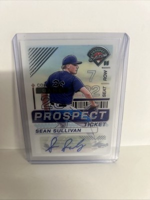 2024 Panini Prospect Edition Sean Sullivan Prospect Ticket Auto Rockies - #21
