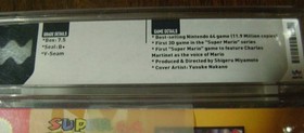 Super Mario 64 GRADED WATA 7.5 B+ Sealed New Nintendo 64 N64 HOLLY GRAIL