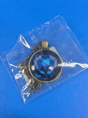 Harry Potter Ravenclaw Blue Phoenix Necklace
