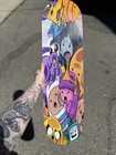 Adventure Time Cartoon Graphic Art Skateboard Deck w/ Character Graphic — photo 2