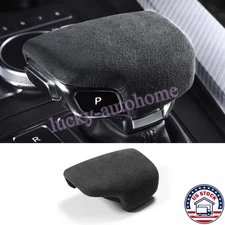Alcantara Gear Shift Knob Cover Trim For Audi A5 S5 Q5 A4 S4 SQ5 RS5 2016-2025