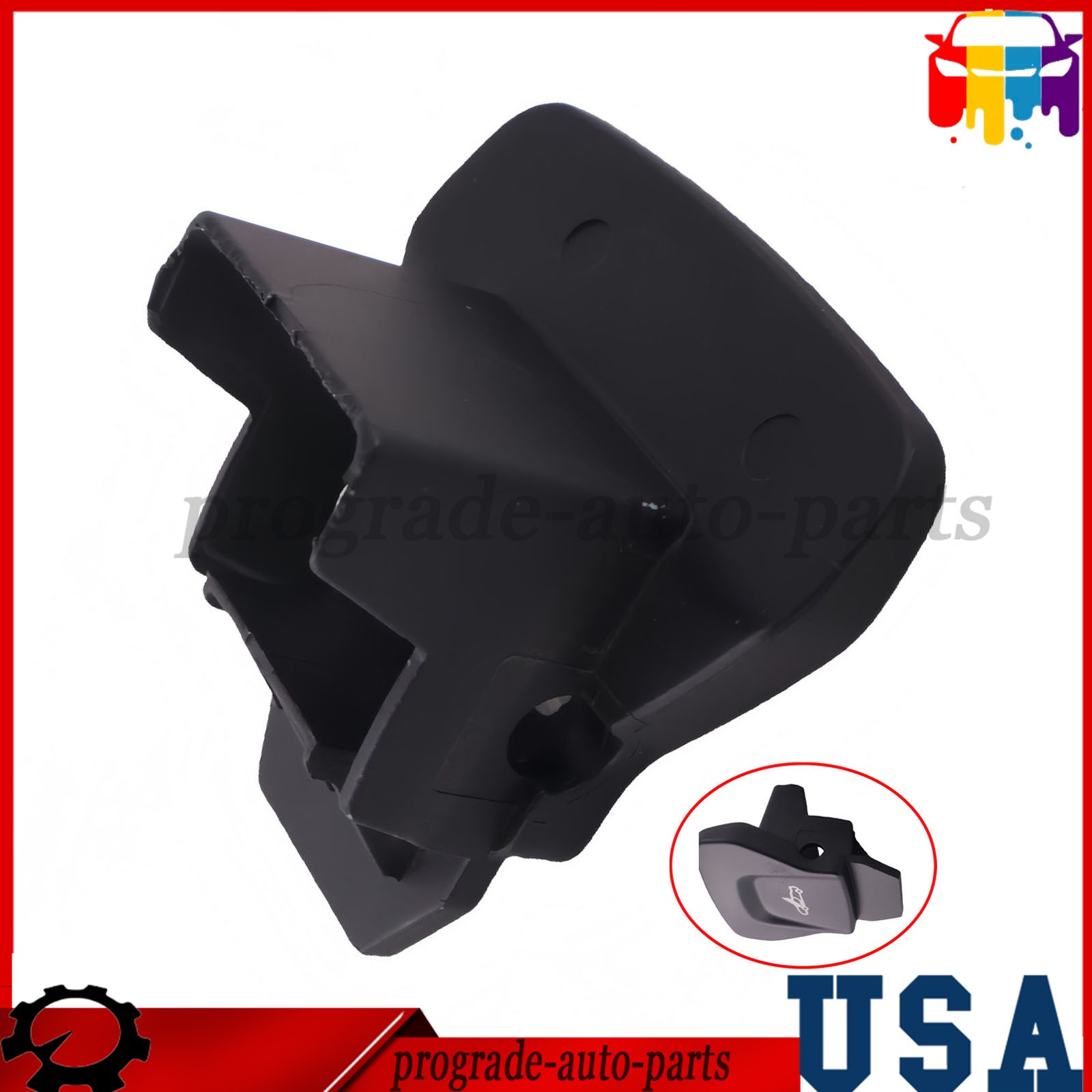 NEW 13M0434CP Black Right Side Door Control Switch Button Fit McLaren 570S 600LT