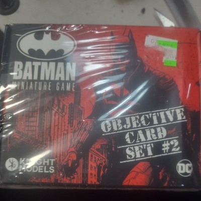 Objective Card Set #2 - Batman Miniature Game - Knight Models DC - SEALED