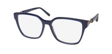 NEW ESCADA VESD56 EYEWEAR 0J62 SQUARE FULL-RIM BLUE PLASTIC 54-16-135 WOMENS
