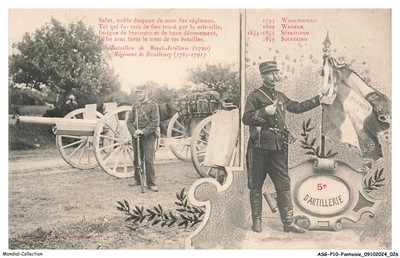 ASGP10-0565-FANTAISIE - Bataillon De Royal-Artillerie - Regiment Der Strasbourg