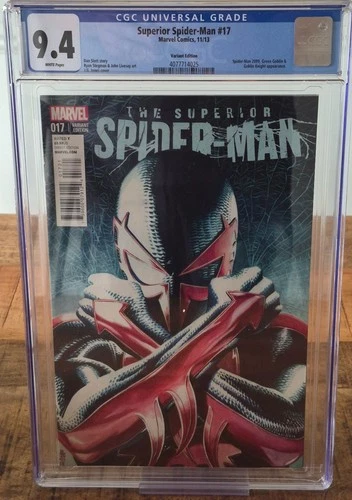 Superior Spider-Man #17 (2013, Marvel) CGC 9.4 NM 1:50 J.G. Jones Variant