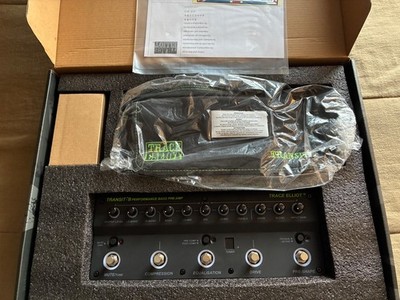 Trace Elliot Transit B Bass Pre-Amp - Compression - EQ- Tuner - Drive - OPEN BOX