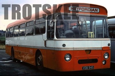 35mm Dia Heyfordian Upper Heyford AEC Reliance Willowbrook VDB945 1976 Orig