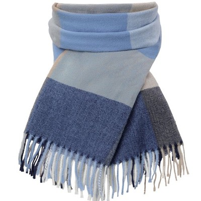 fauson Scarf for Women - Bule Scarves Cashmere Womens 