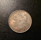 1889  P Morgan Silver Dollar Nice Toning Overse And Extra Nice Toned Reverse