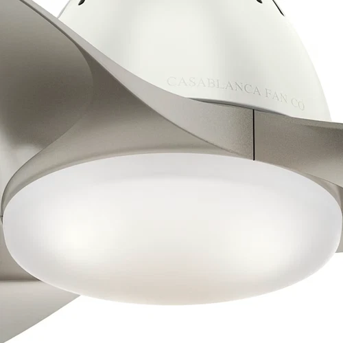 NEW Casablanca Wisp 44" Modern Ceiling Fan - White, LED Light, Remote, 59149 - Picture 5 of 11