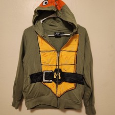 Youth Full zip Teenage Mutant Ninja Turtles Hoodie Size M 10/12