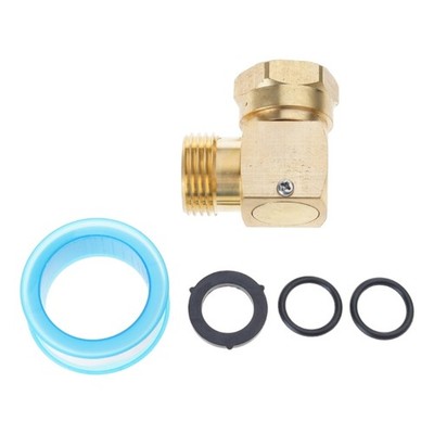90 Degree Hose Swivel Elbow Connector for Flexible Hose Connections Enduring