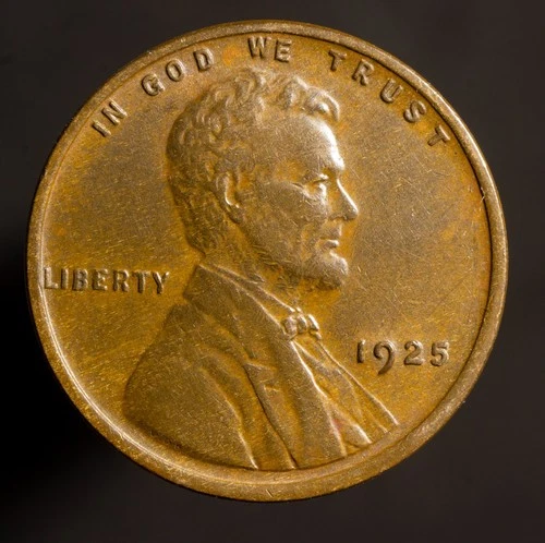 ✅ 1925-P Lincoln Wheat Penny - XF+