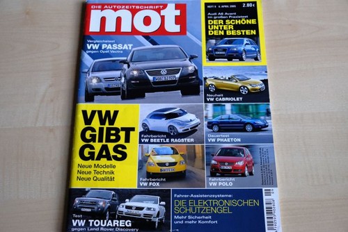 4) MOT 09/2005 - Opel Vectra C Caravan 1.9 CDTI - VW Passat Variant 2.0 TDI DPF