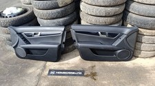 MERCEDES C-CLASS W204 07-15 PASSENGER+DRIVER FRONT LEFT+RIGHT DOOR CARD'S
