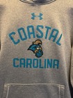 Coastal Carolina Chanticleers Under Armor Cold Gear Hoodie Men Sz Small — photo 2