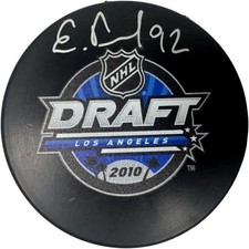 Evgeny Kuznetsov Washington Capitals Autographed 2010 Draft Puck Fanatics Auth