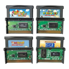 Authentic Nintendo Game Boy Advance Mario Lot 8 Games &ndash; Super Mario Advance GBA 