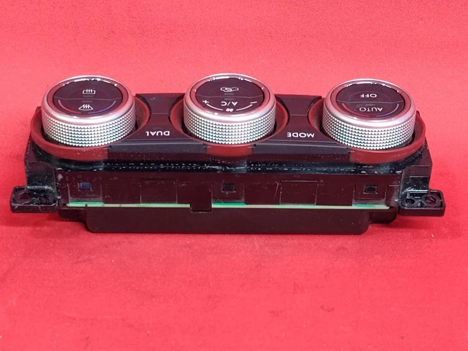 2016 Subaru WRX STI Hvac Climate Control DUAL ZONE w/ Red Rings 72311-VA120 - Image 3 of 4