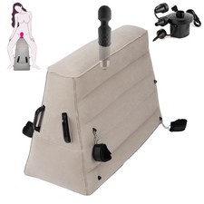 Dildo Mount Sex Pillow for Women, Bondage Sex Chair with Handcuffs for BDSM G...