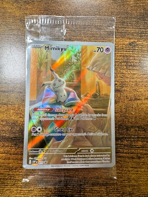 ETB ポケモンセンター限定　ミミッキュ　PALDEAN FATES 未開封 ETB ポケモンセンター限定 ミミッキュ PALDEAN FATES 未開封 ETB