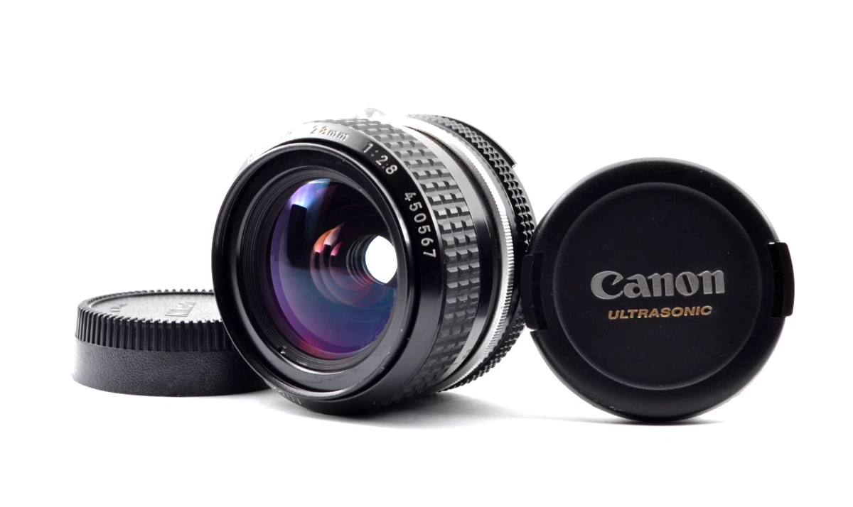 Nikon NIKKOR f/2.8 Camera Lenses 28mm Focal for sale - eBay