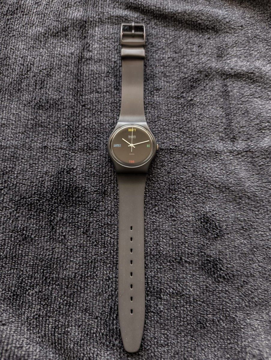 SWATCH GA100 (DON'T BE TOO LATE) ANNO 1984 NUOVO - SWATCH GA100