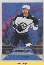 2021-22 Upper Deck Credentials Mandelbrot Fractal Kyle Connor #21 READ y0i
