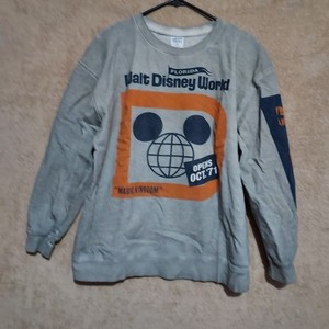Walt Disney World Sweatshirt Vault 50th Gray Unisex Size Medium