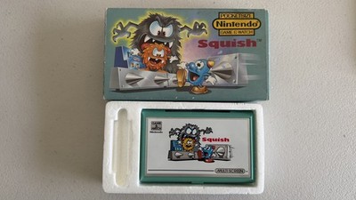 Nintendo Game & Watch SQUISH battery operated hobby classic toys electronic game
