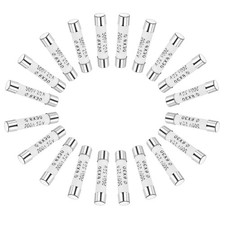 Ceramic Cartridge Fuses 20A 500V 6x30mm Fast Blow for Energy Saving Lamp 20pcs