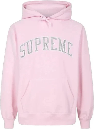 Sweat à capuche Supreme Stars Arc rose clair XL neuf