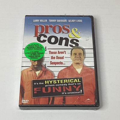 #ad Pros amp; Cons DVD 2001 Comedy Larry Miller Tommy Davidson Delroy Lindo C $25.00