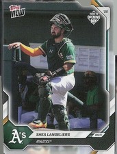 2026 Topps Now Road to Opening Day Athletics #OD-124 Shea Langeliers