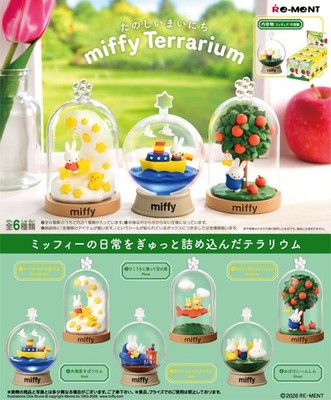 [NEU] Re-Ment Miffy Terrarium Happy Everyday - individuelle Auswahl *UK-Bestand*