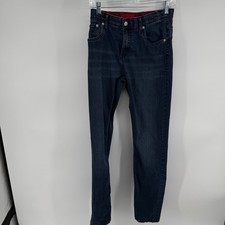 Levi's Boys Jeans Dark Wash Slim Fit Size 10 Stretch Denim