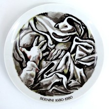 1980 R. GUTTUSO = COLLEZIONE BOLAFFIARTE Piatto dell'anno NUMERATO E FIRMATO