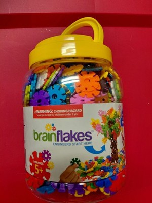 Brain Flakes 500 Piece Interlocking Plastic Disc Set, A Creative and Educational